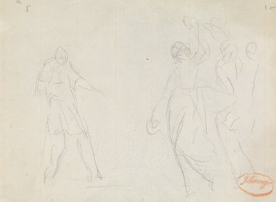 Estudo de Composição de Figura 39 de George Romney