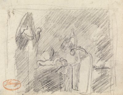 Estudo de Composição da Figura 42 de George Romney