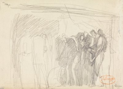 Figura Estudo de composição 46 de George Romney