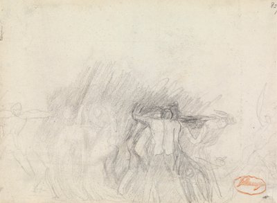 Estudo de Composição da Figura 50 de George Romney