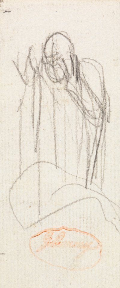 Estudo da figura 1 de George Romney