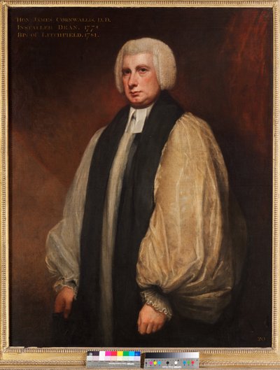 Hon. James Cornwallis (Decano de Cantuária 1775-1781) de George Romney