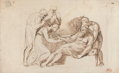 O Rei Lear Despertado por Cordélia de George Romney