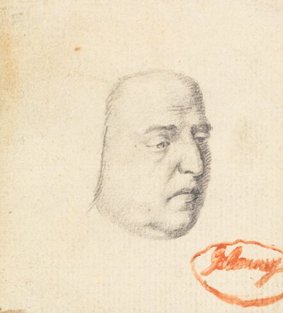 Cabeça de homem 2 de George Romney