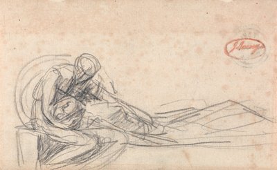 Homem a lamentar-se de George Romney