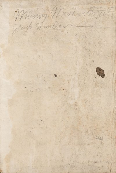 Notas do manuscrito de George Romney