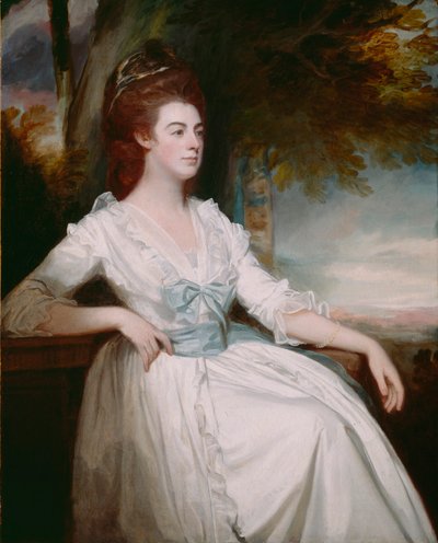 Menina Clavering de George Romney