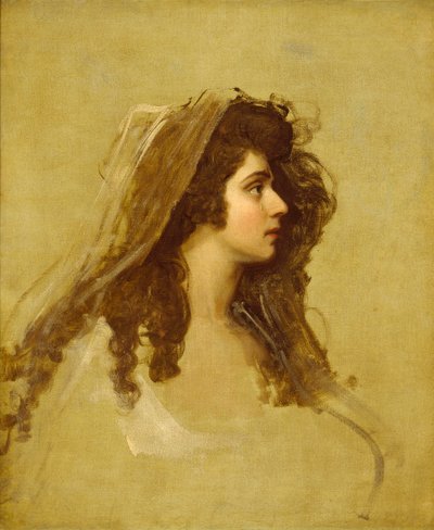 Sra. Siddons, c1784 de George Romney