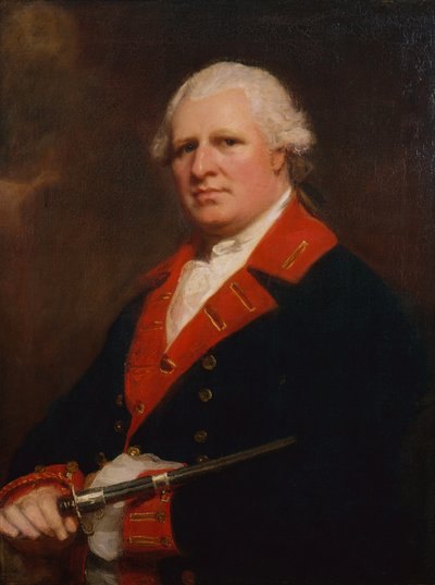 Retrato do Coronel Patrick Duff (óleo sobre tela) de George Romney