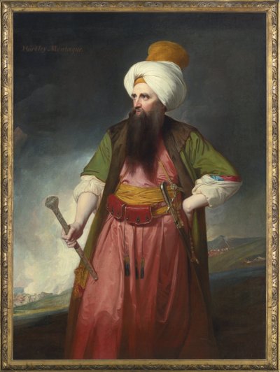 Retrato de Edward Wortley Montagu (1713-1776) - Peinture de George Romney (1734-1802) - Óleo sobre tela de George Romney
