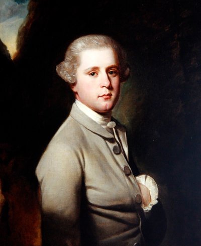 Retrato de um Cavalheiro, c.1770 (óleo sobre tela) de George Romney
