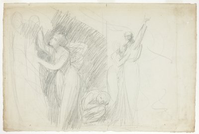 Próspero, Miranda e Caliban, de A Tempestade de George Romney