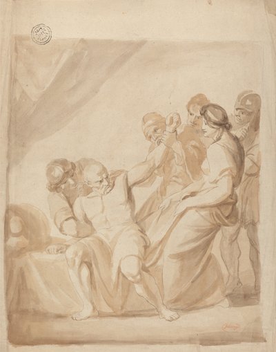 Sansão dominado de George Romney