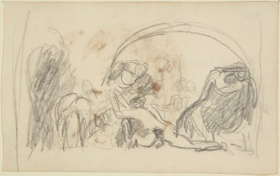 Esboço para a visita de Howard às prisões de George Romney