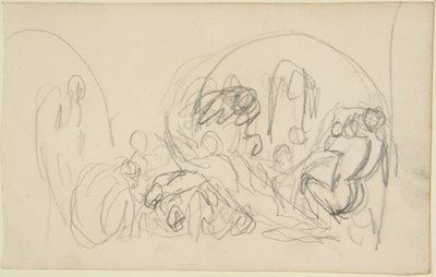 Esboço para a visita de Howard às prisões de George Romney