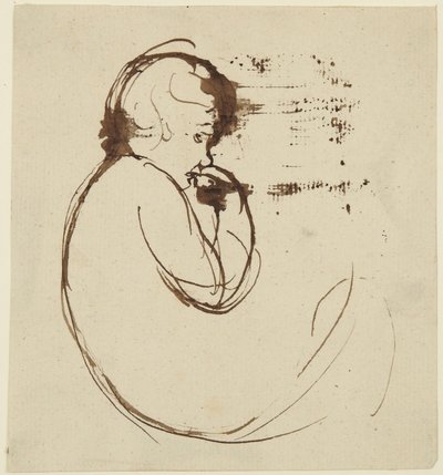Esboço de uma criança de George Romney