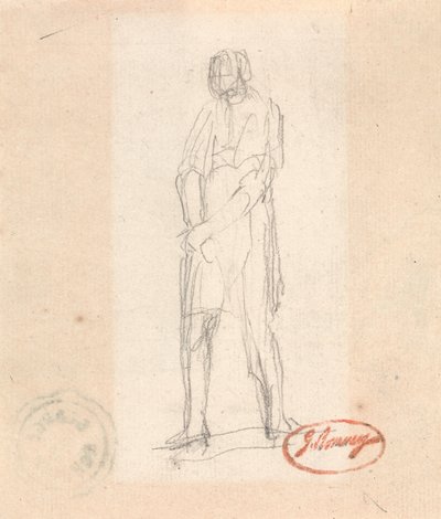 Figura de pé de George Romney