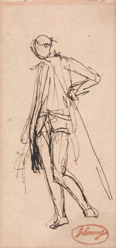 Figura de pé de George Romney
