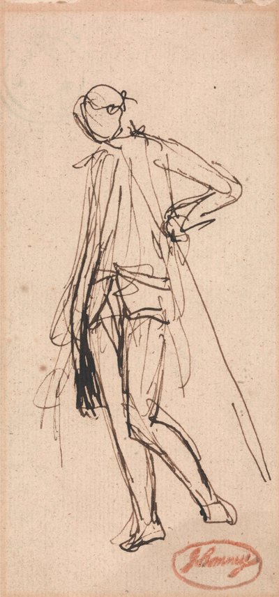 Figura em pé de George Romney