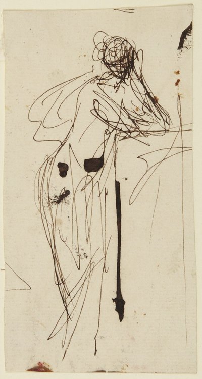 Figura feminina em pé de George Romney