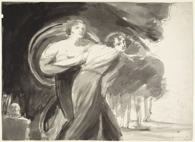 Estudo sobre a Alegria e a Melancolia de George Romney