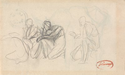 Três Figuras Ajoelhadas de George Romney