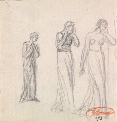 Três Mulheres em Luto de George Romney
