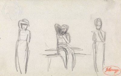 Três Estudos de uma Jovem de George Romney
