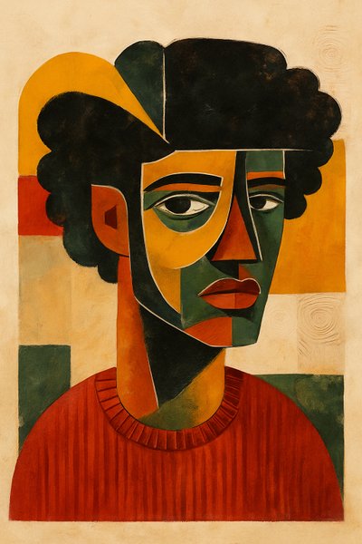 Awake Together, 2025 (acrílico sobre tela) de George Rosaly