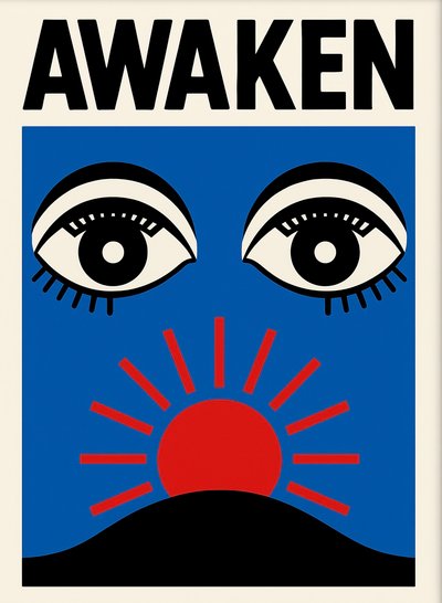 Despertar, 2025 (acrílico sobre tela) de George Rosaly