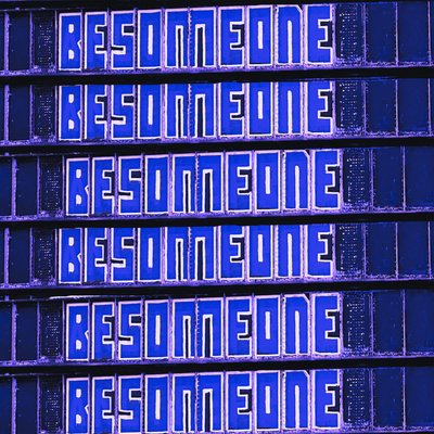 Be Someone, 2023 (Acrílico sobre tela) de George Rosaly