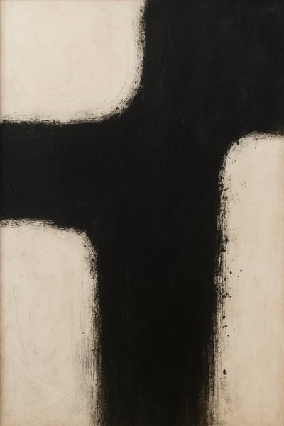 Colisão da fé e do medo, 2025 (acrílico sobre tela) de George Rosaly