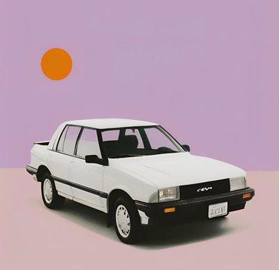 Drive minimalista, século XXI (pintura) de George Rosaly