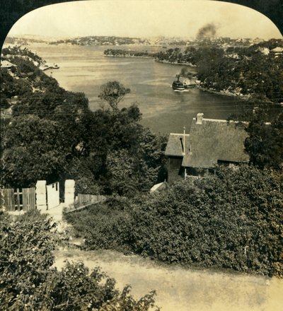 Mosmans Bay, Sydney, Austrália, c1909. de George Rose