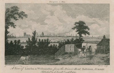 Uma visão de Londres e Westminster de George Samuel Elgood