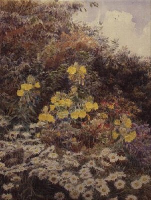 Primroses Vespertino, Mansão Swinford de George Samuel Elgood