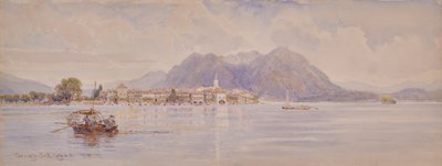 Isola dei Pescatori, Lago Maggiore de George Samuel Elgood