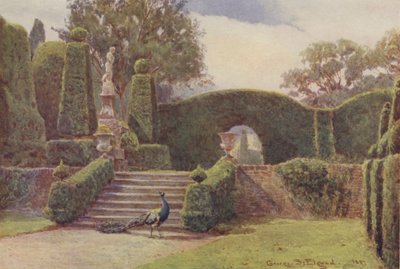 O terraço, Brockenhurst de George Samuel Elgood