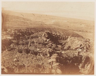 Vista do Redan olhando para o Vorontsov Ravine de George Shaw Lefevre