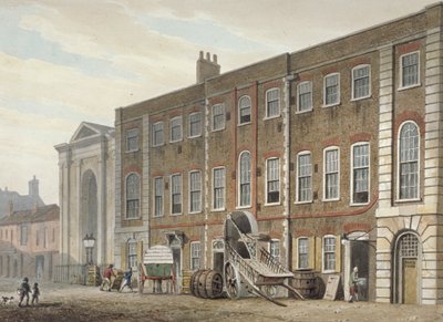 Rua Portugal, Westminster, Londres, 1811 de George Shepherd