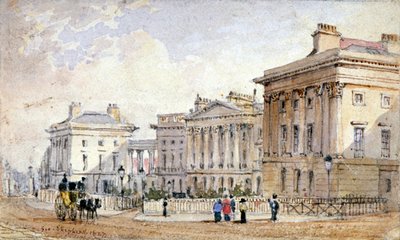Vista de Clarence Terrace em Regent