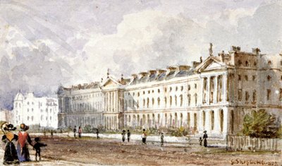 Vista do Hanover Terrace no Regent