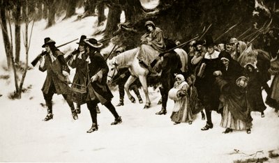 O vôo dos huguenotes de George Sheridan Knowles
