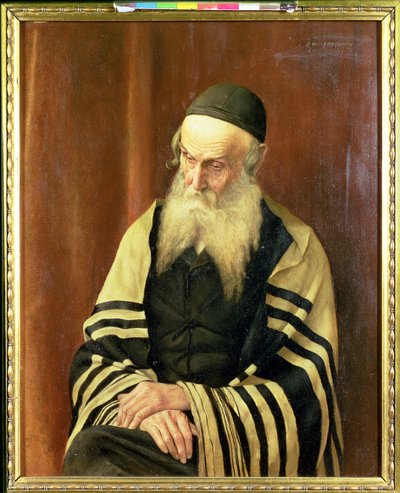 Um rabino ashkenazi de Jerusalém de George Sherwood Hunter