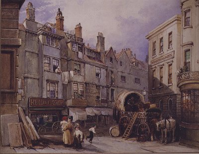 Cena da London Street de George Sidney Shepherd