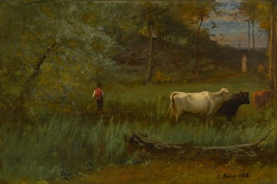 Pastoral, c.1882-85 de George Snr. Inness
