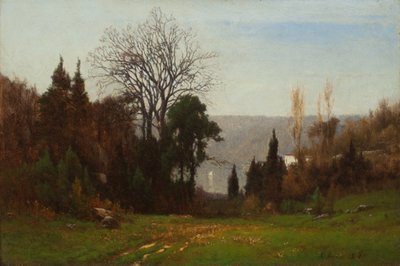 Em frente às Palisades de George Snr. Inness