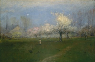 Flores da Primavera, Montclair, Nova Jersey, c.1891 de George Snr. Inness