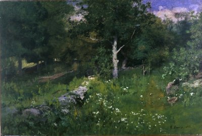 Folhagem de verão de George Snr. Inness