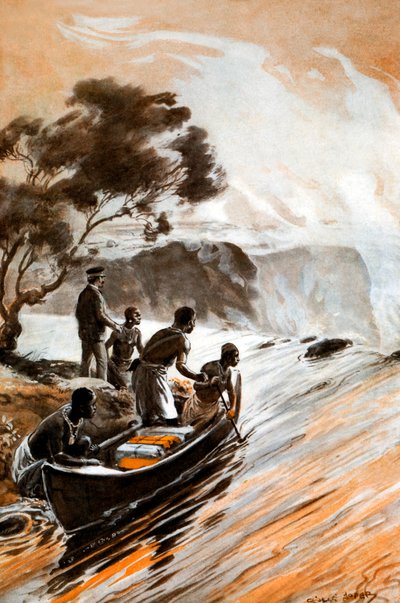 Descoberta dos Livingstones das Cataratas Vitória de George Soper